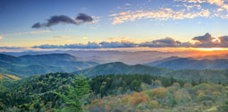 Cowee Overlook Blue Ridge Parkway